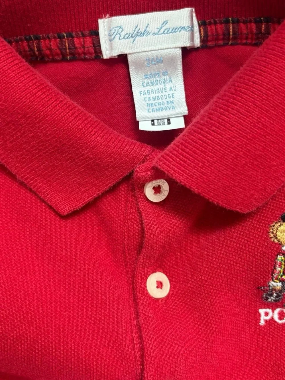 Ralph Lauren red polo
